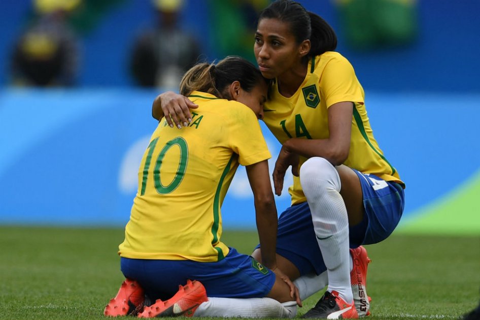 En la tanda del punto penal, Brasil perdió la opción de pelear por el oro en fútbol femenino