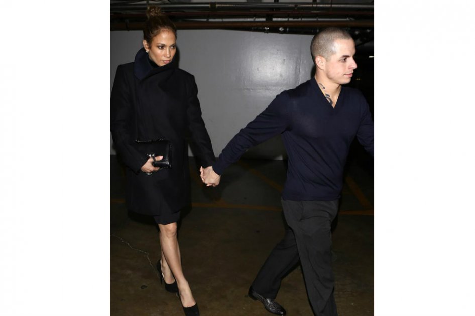 Jennifer Lopez y Casper Smart / BangShowbiz
