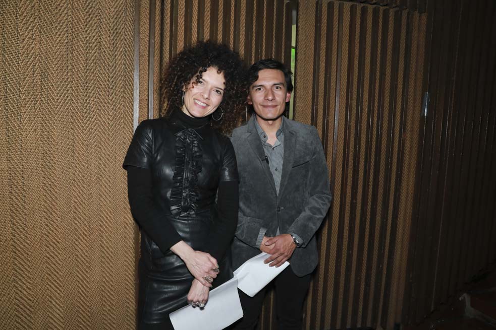 Simona Sanchez y Pedro Carranza