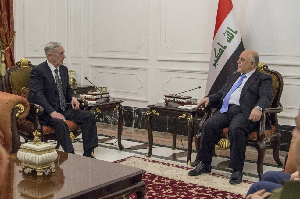 Secretario de Defensa de EE. UU. aterriza sorpresivamente en Irak