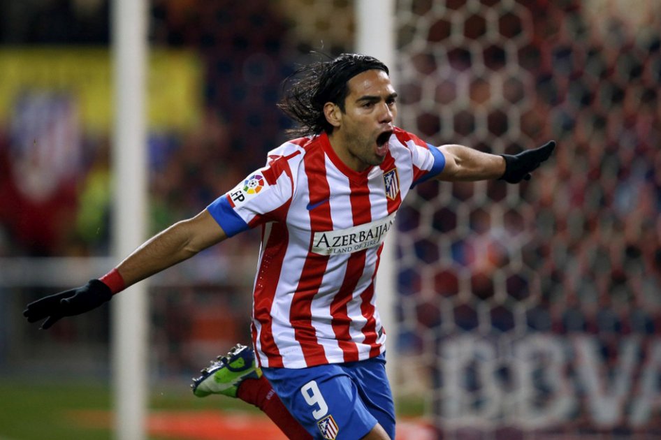 Falcao, el último jugador en marcar cinco goles en la Liga
