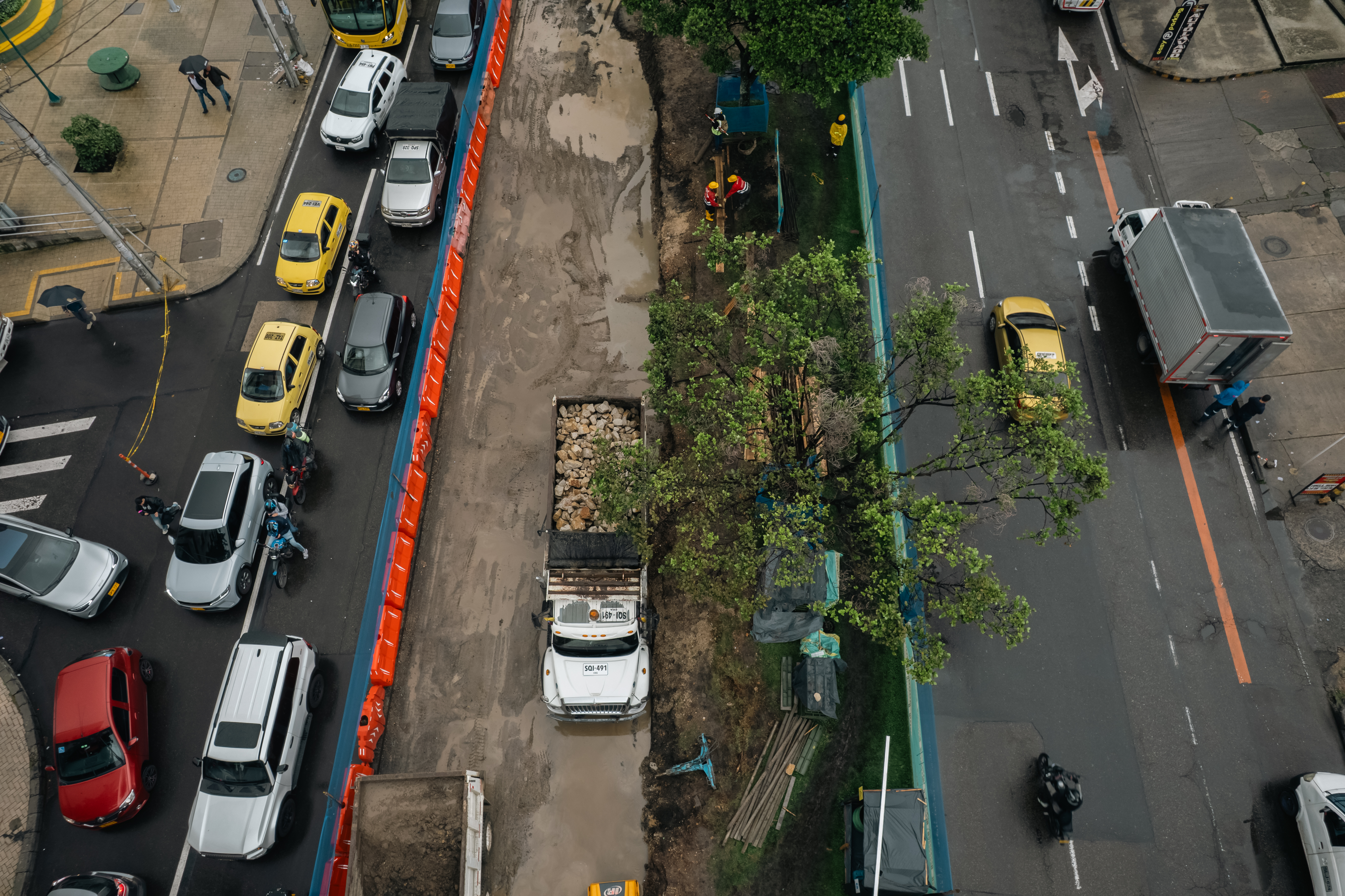 Nuevos cierres en la carrera Séptima: arrancan obras entre las calles 102 y 116