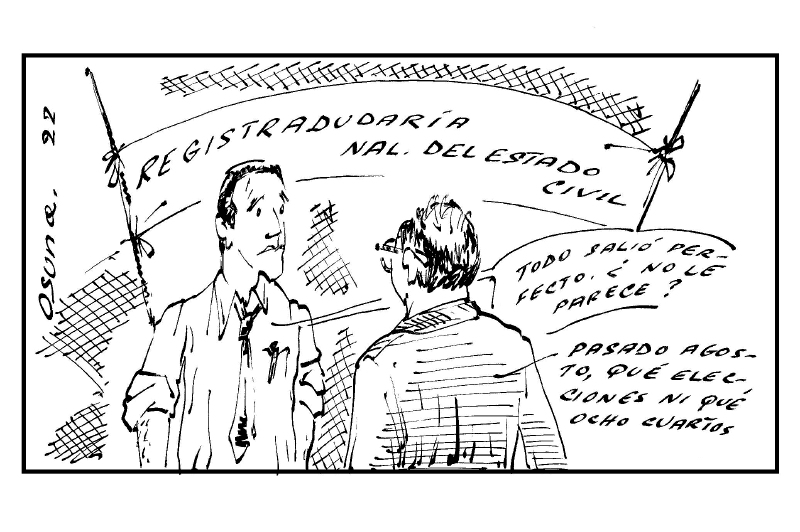 Las elecciones, ¡Dios santo!, las elecciones