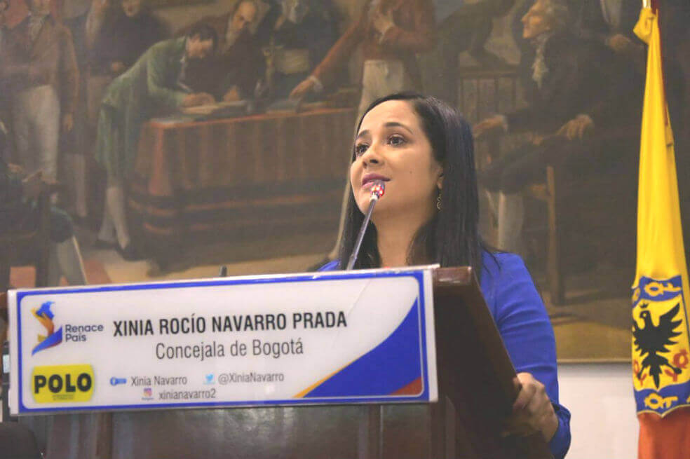 Polo Democrático sale en defensa de la concejal Xinia Navarro