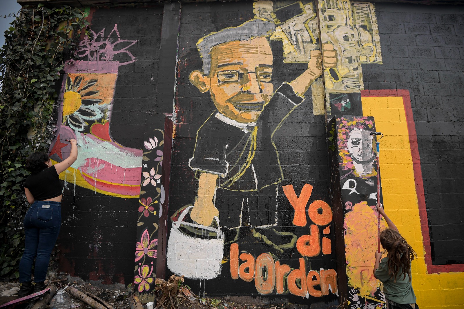 Restauración mural