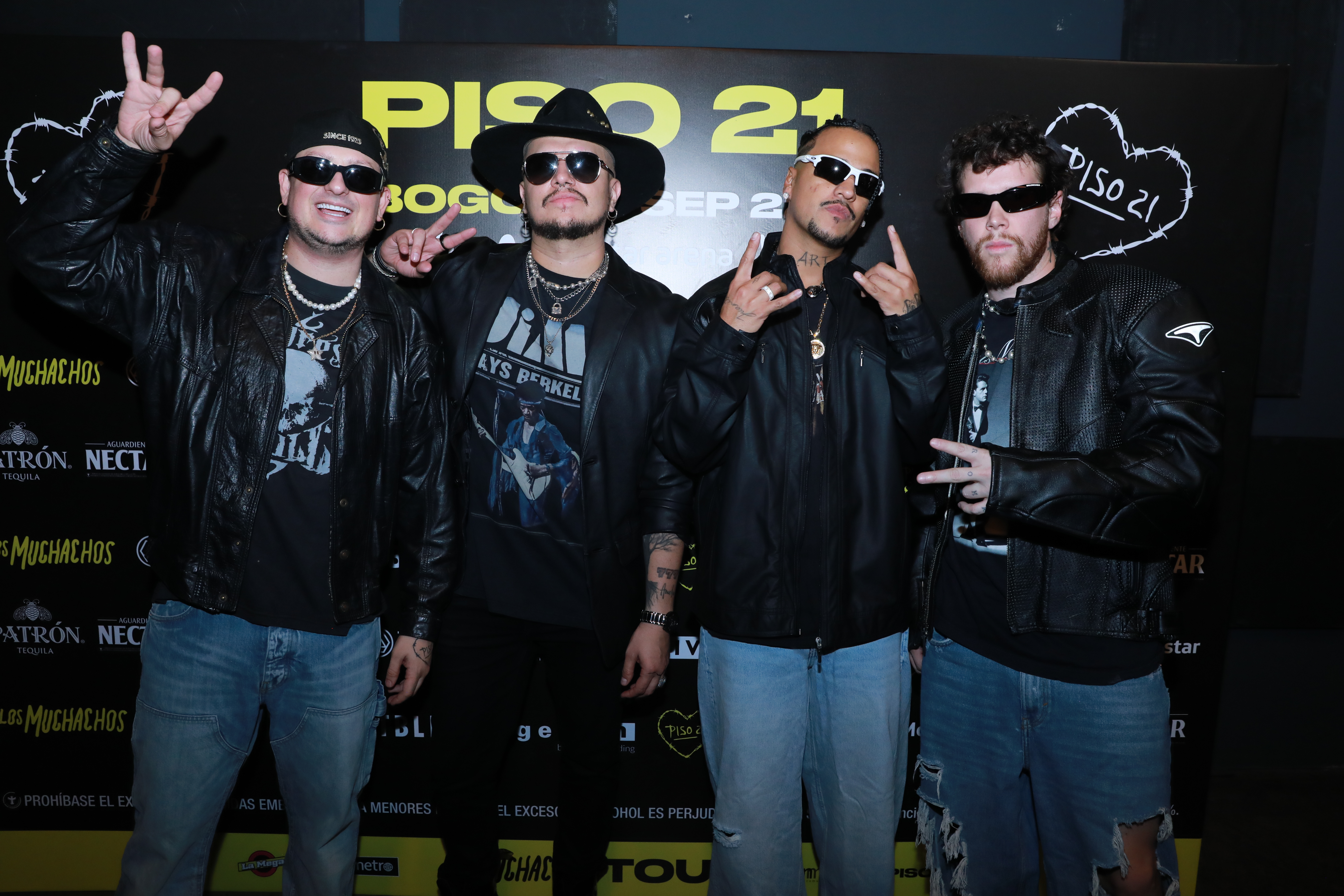 Pablo, El Profe, Lorduy y DIM de Piso 21