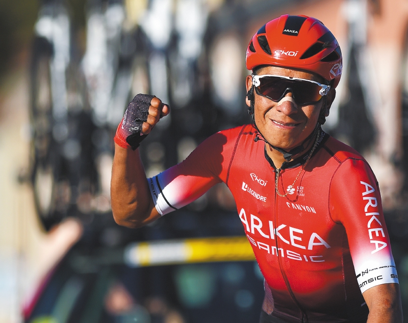 Nairo Quintana: “Me ilusiona volver a un podio de la Vuelta a Cataluña”