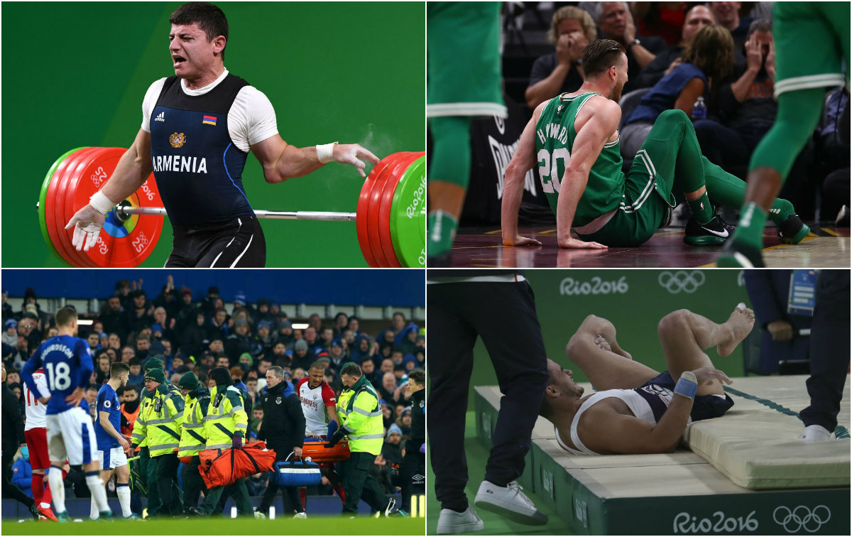 Las lesiones más impactantes en el mundo del deporte