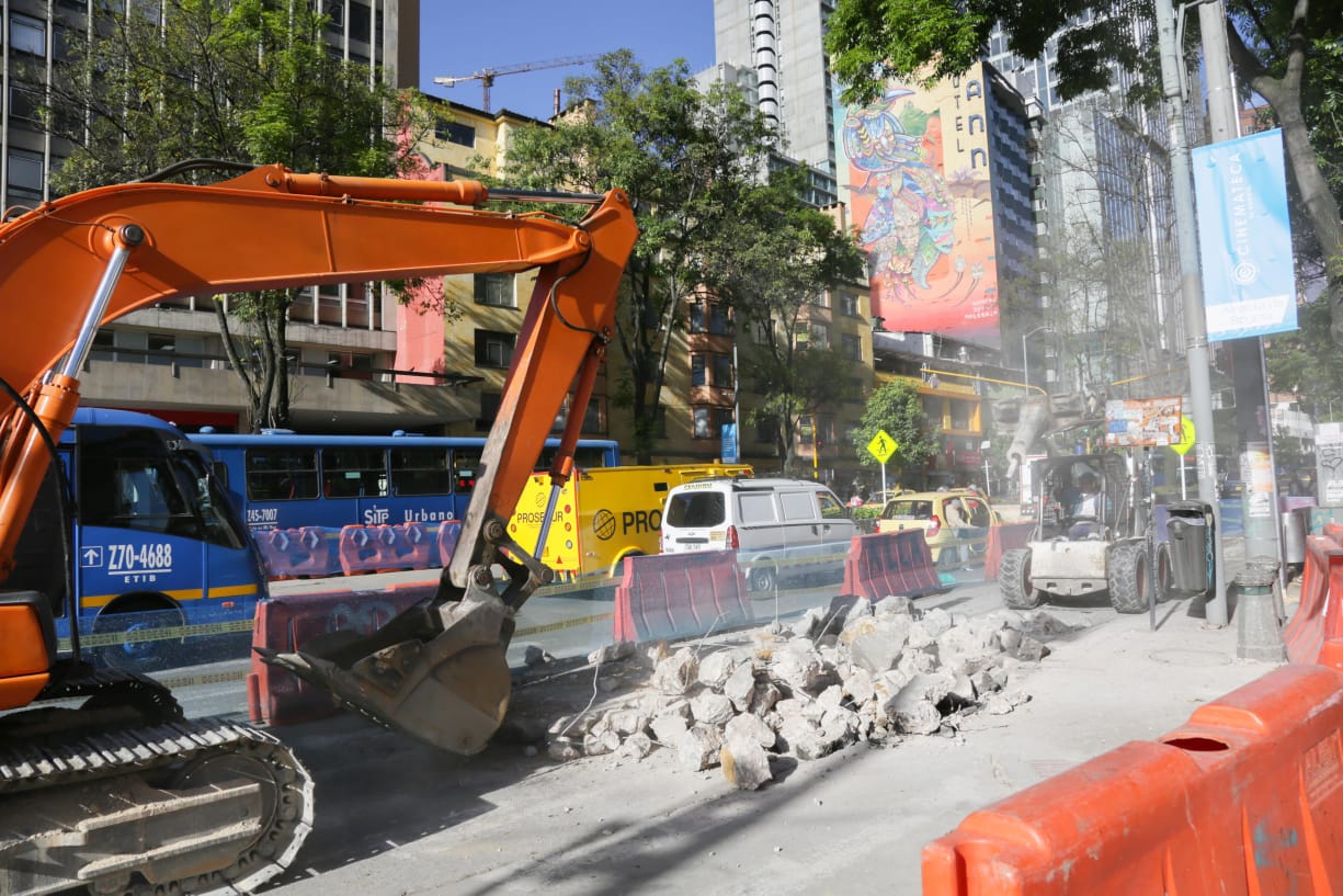 ¡Ojo! Inician obras en la intersección de la carrera Séptima con Av. Calle 19