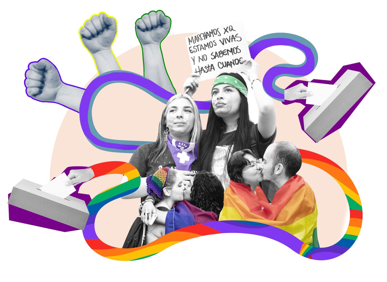Así llega Colombia a las elecciones en temas de mujeres y LGBT: avances, violencias y vacíos