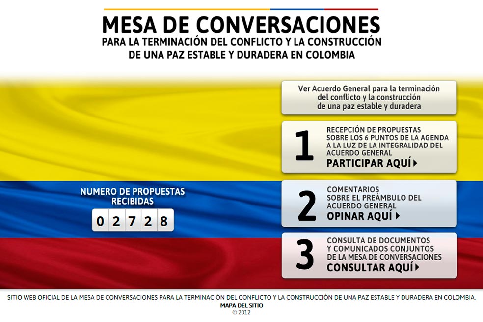La paz en la web