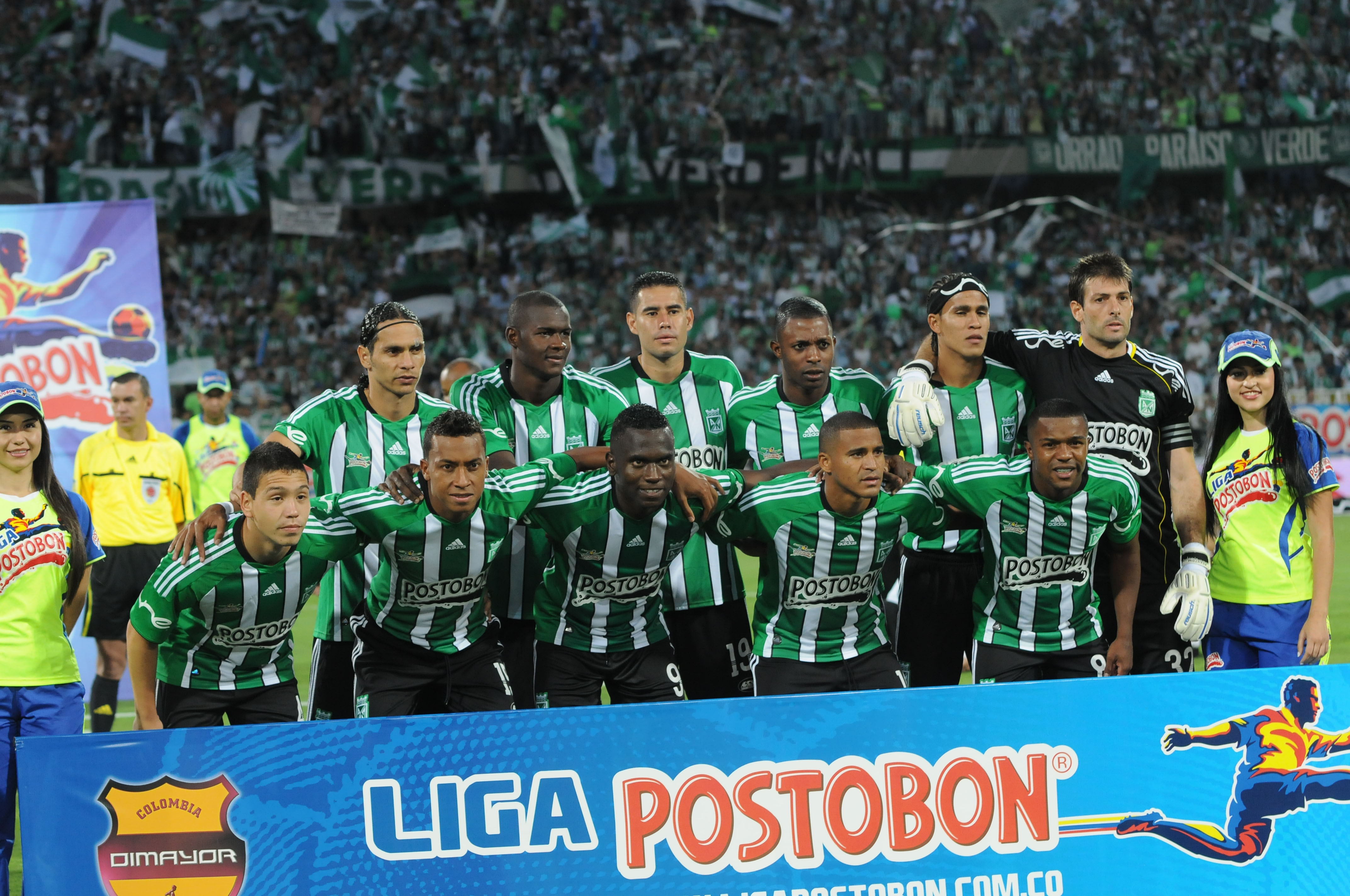 Nóminas de los 18 títulos de Atlético Nacional.