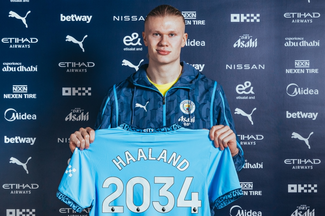 Habrá Haaland para rato: el noruego se queda en Manchester City hasta 2034
