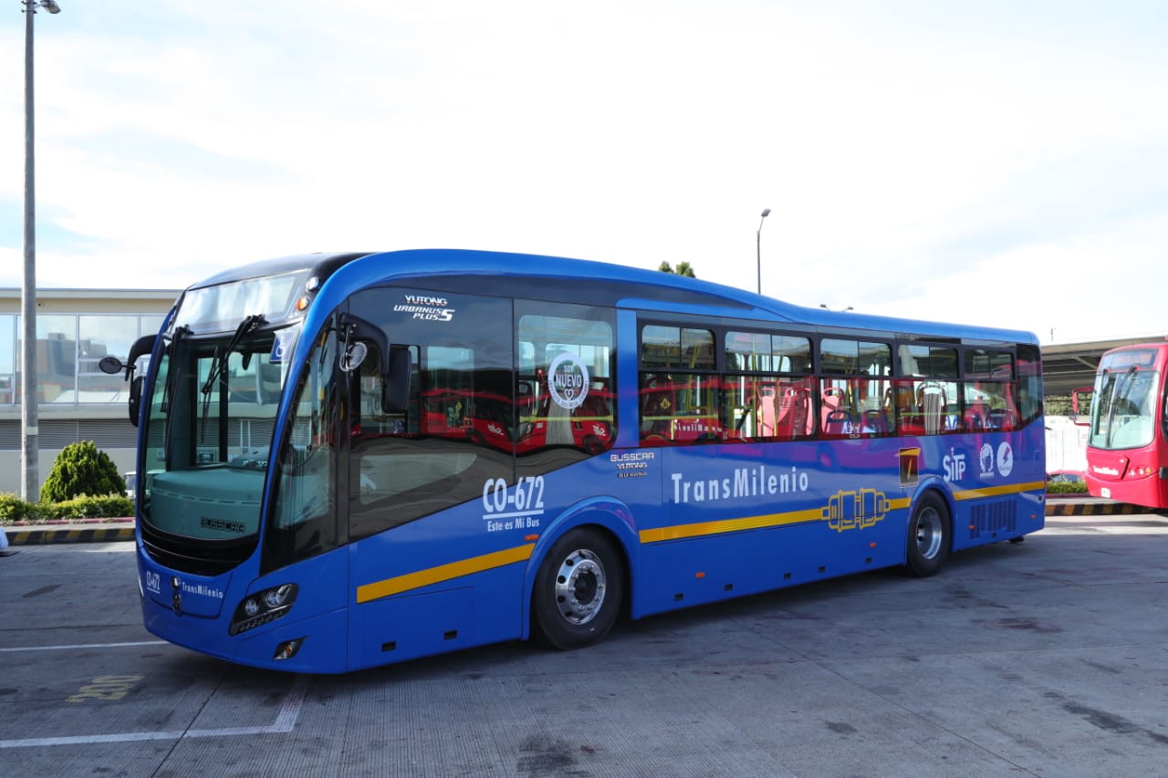 Ya llegó el primer bus eléctrico del SITP a las calles de Bogotá