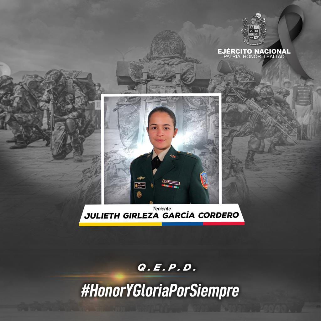Fue la primera mujer piloto del Ejército que voló un helicóptero UH1N. Tenía 31 años.