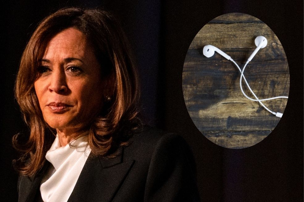 La razón por la que Kamala Harris defiende los audífonos de cable: esto es lo que dice