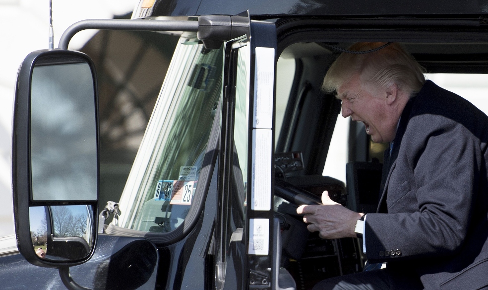 Diez imágenes que resumen la presidencia de Donald Trump