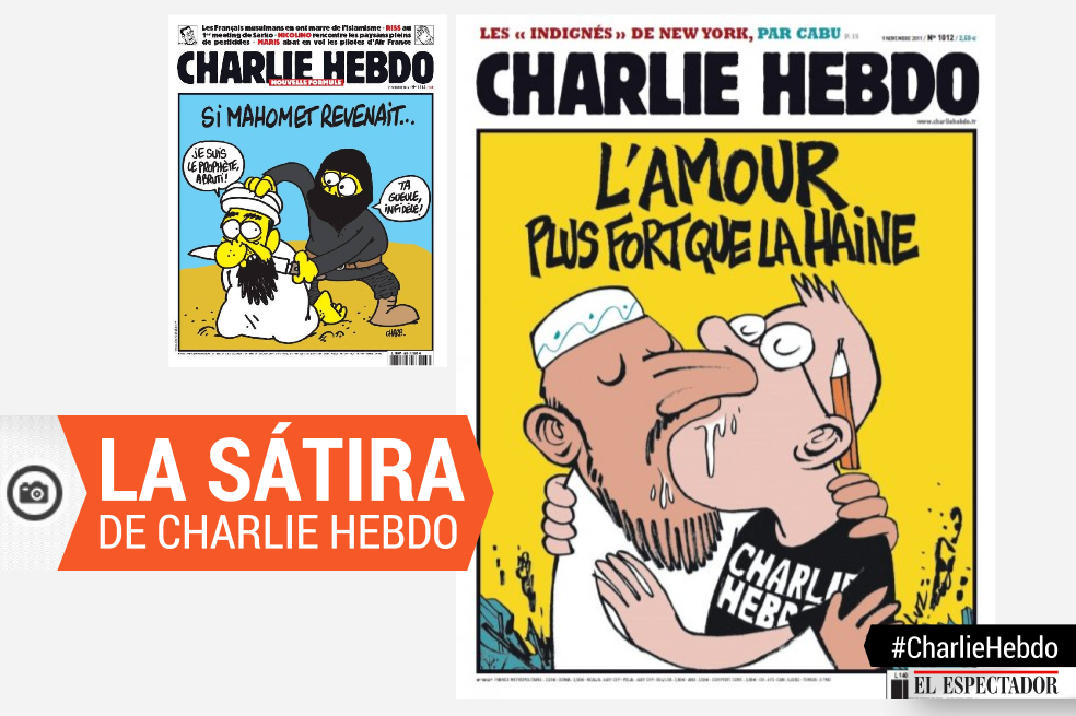 La sátira de ‘Charlie Hebdo’