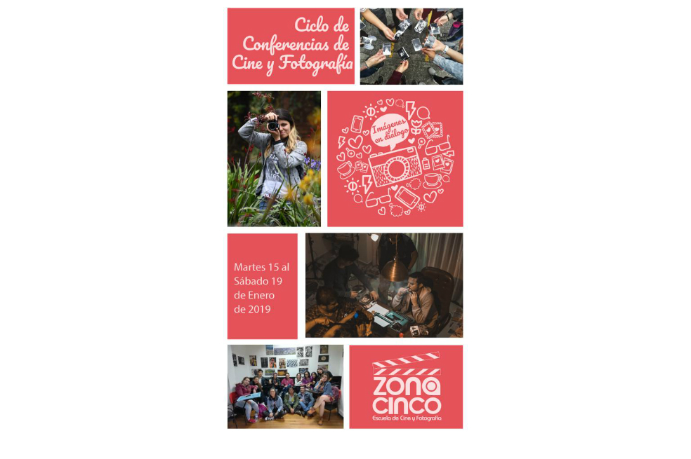 Prográmese para el ciclo de conferencias sobre cine y fotografía en Zona Cinco