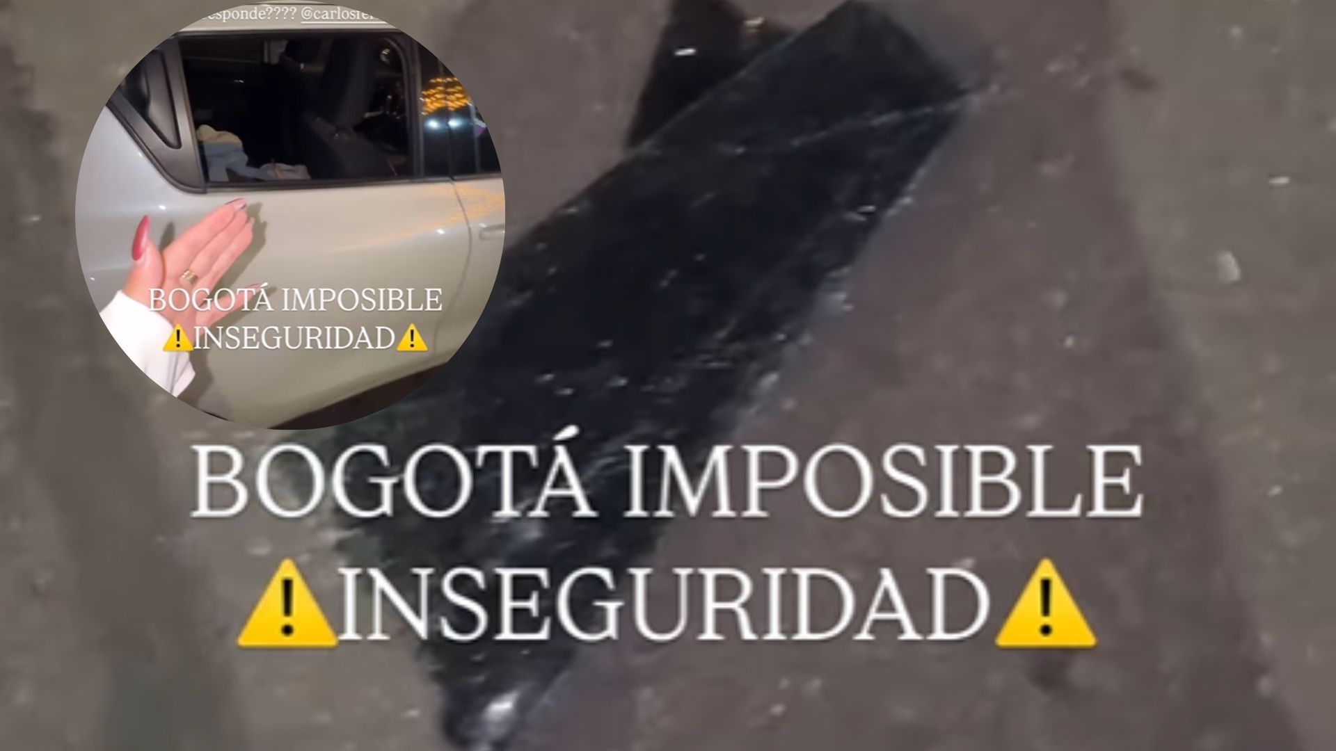 Periodista lloró desconsolada luego de que la robaran: “Qué rabia vivir en Bogotá”
