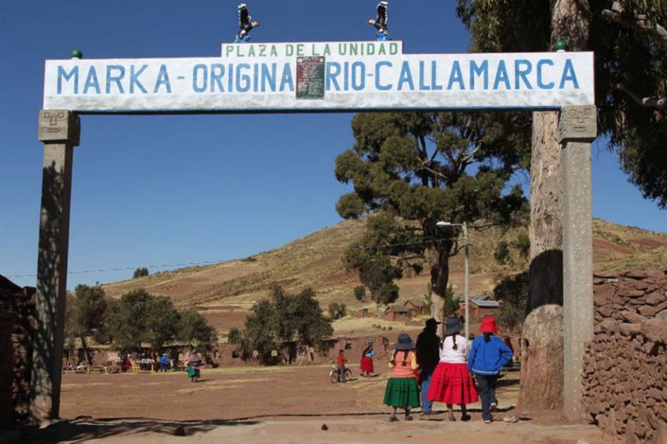 Por la comunidad indígena Callamarca (Bolivia) pasa uno de los tramos del Qhapaq Ñan. 