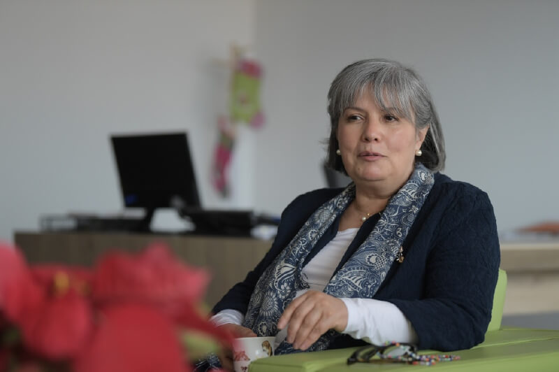 “Reclamamos el respeto que merecemos como personas y como funcionarios... el cual pasa por el manejo de un lenguaje propio del debate”, dice Patricia Linares. / Gustavo Torrijos - El Espectador