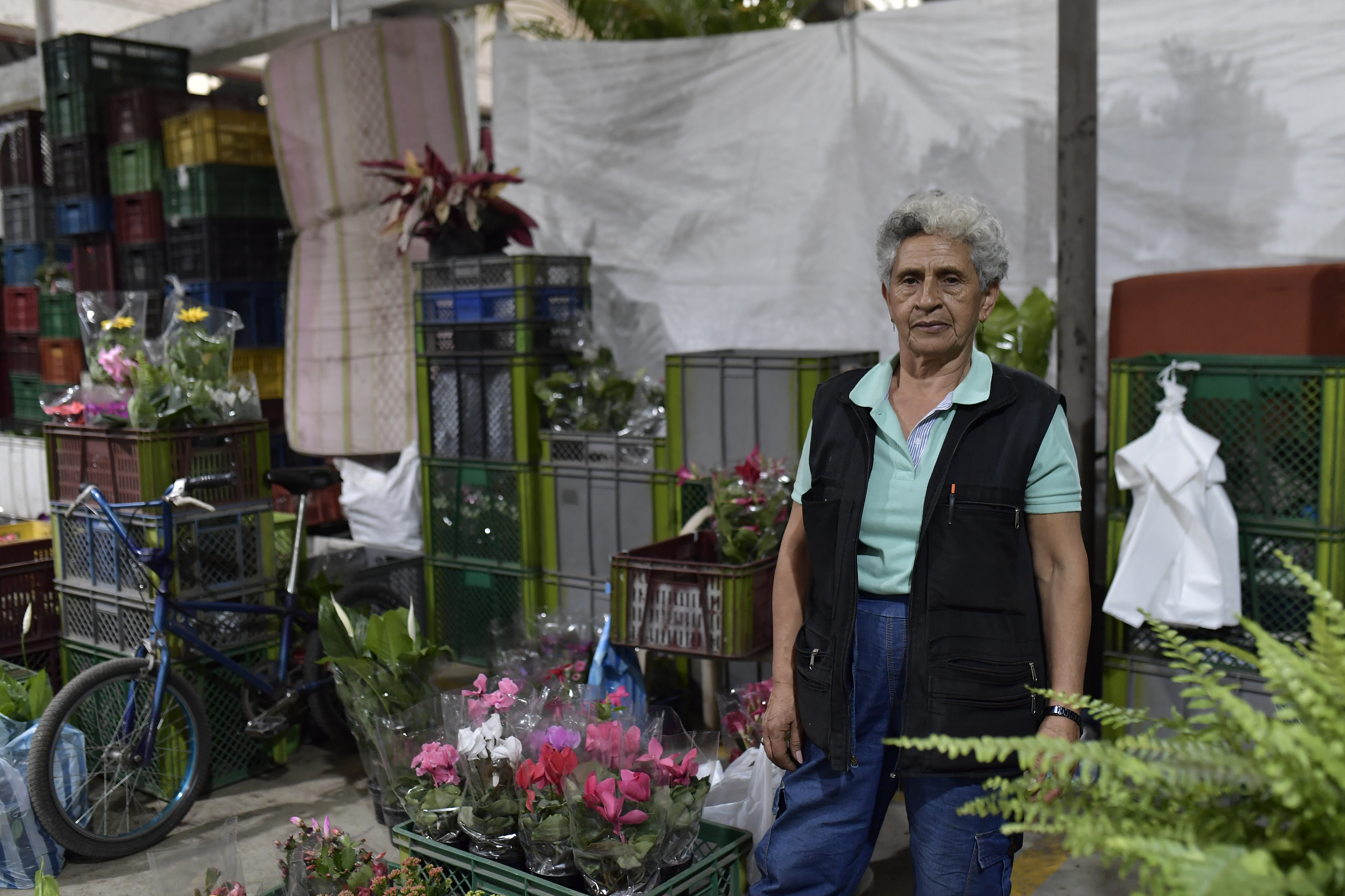 Carmen Cárdenas, es socia desde hace 35 años y proviene de Santandercito, Cundinamarca, donde actualmente tiene su vivero.