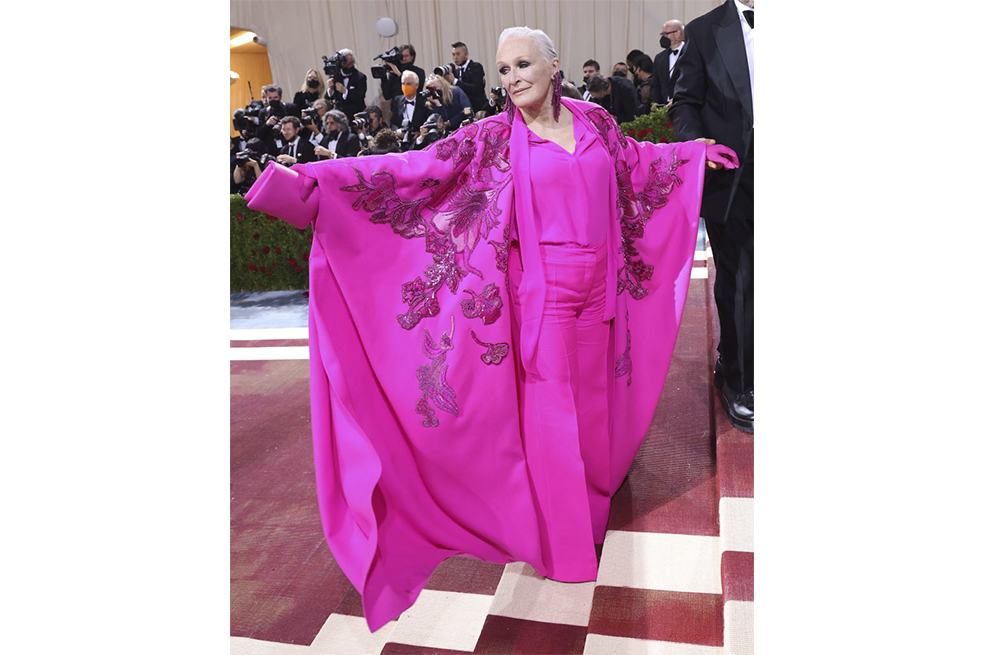 La actriz Glenn Close.