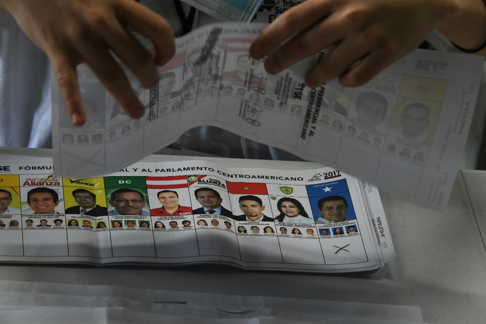 Oposición hondureña pide anular las elecciones por fraude
