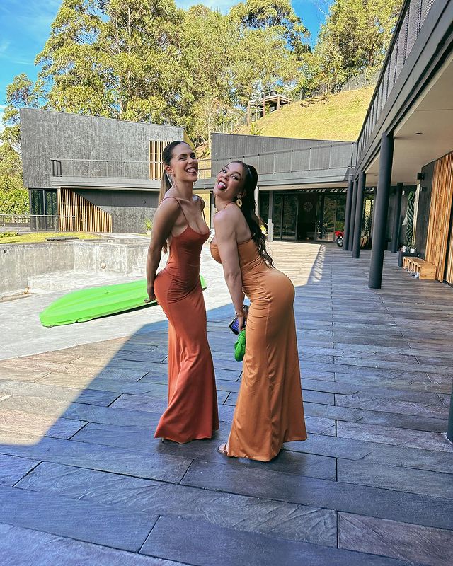 Lina Tejeiro y Greeicy Rendón se reencontraron en una boda ¿Quién se casó?