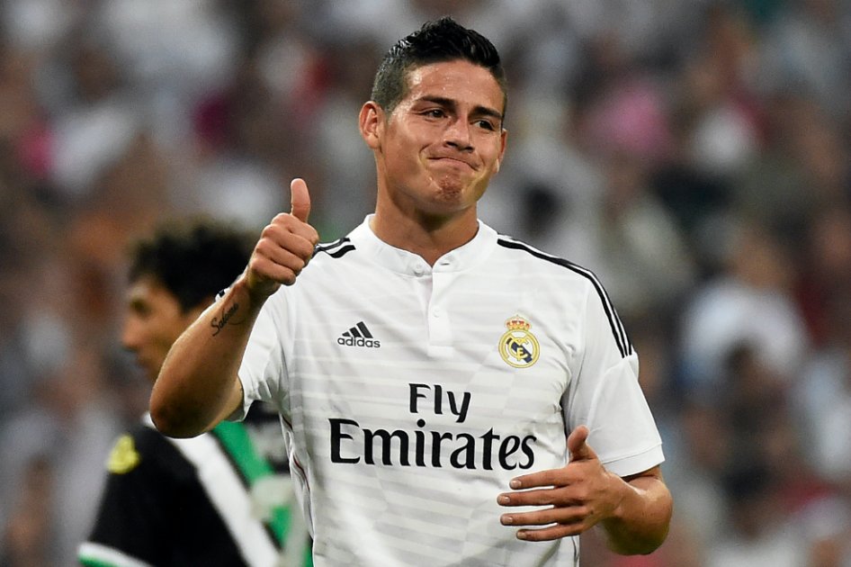 James Rodríguez jugó 72 minutos en la victoria de Real Madrid sobre Córdoba