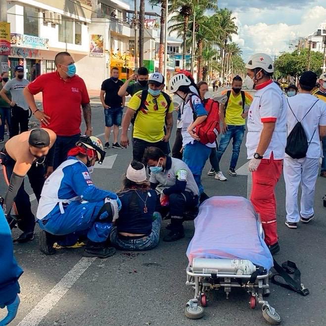 Caravana humanitaria Cruz Roja