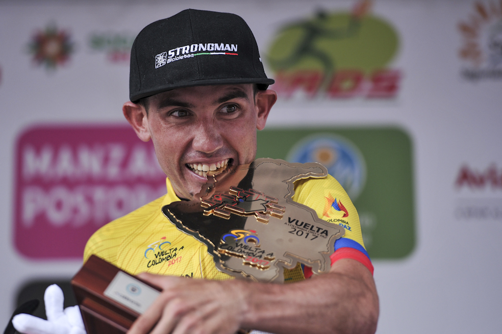 Aristóbulo Cala, campeón de la Vuelta a Colombia