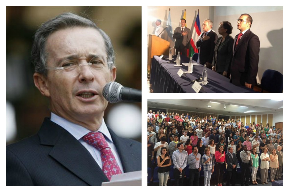 Cascada de videos en YouTube por visita de Uribe a la Javeriana en Cali