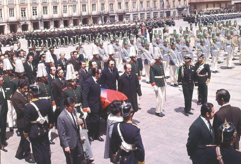 Las despedidas a cargo de la funeraria Gaviria