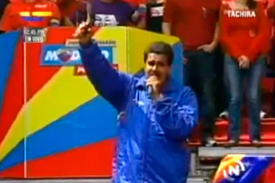 «Medio maduro le vamos a meter el 14 de abril»: Maduro a Capriles