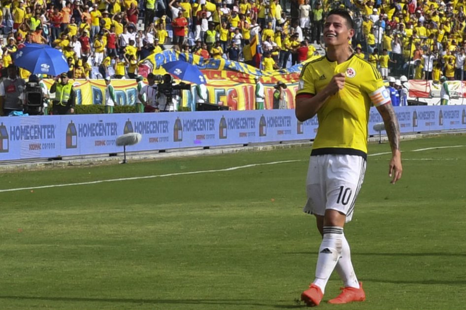 Colombia venció 2-0 a Venezuela y respira más tranquila en la eliminatoria