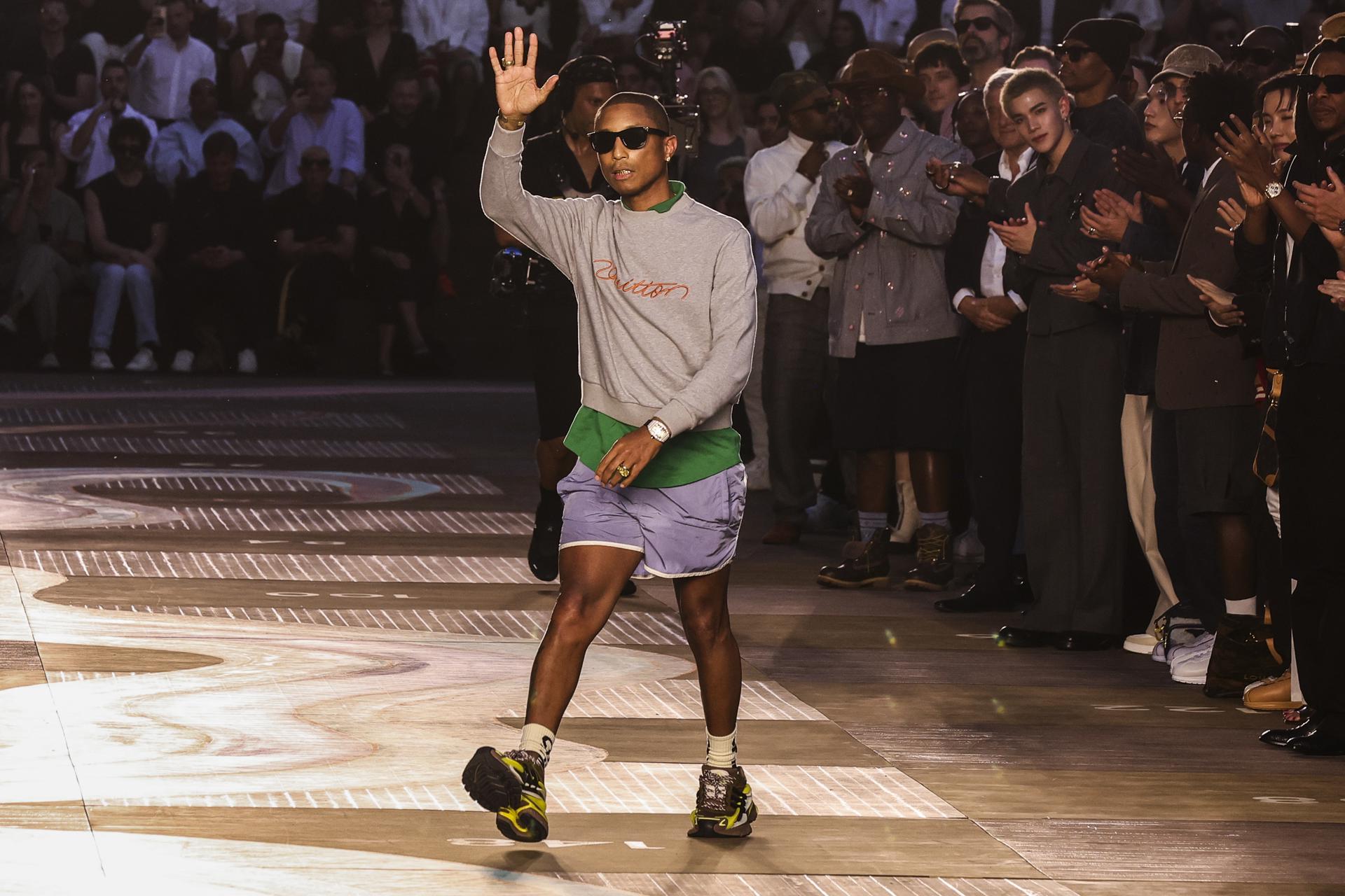 Pharrell William y Louis Vuitton, el plato fuerte de la Semana de la Moda masculina de París