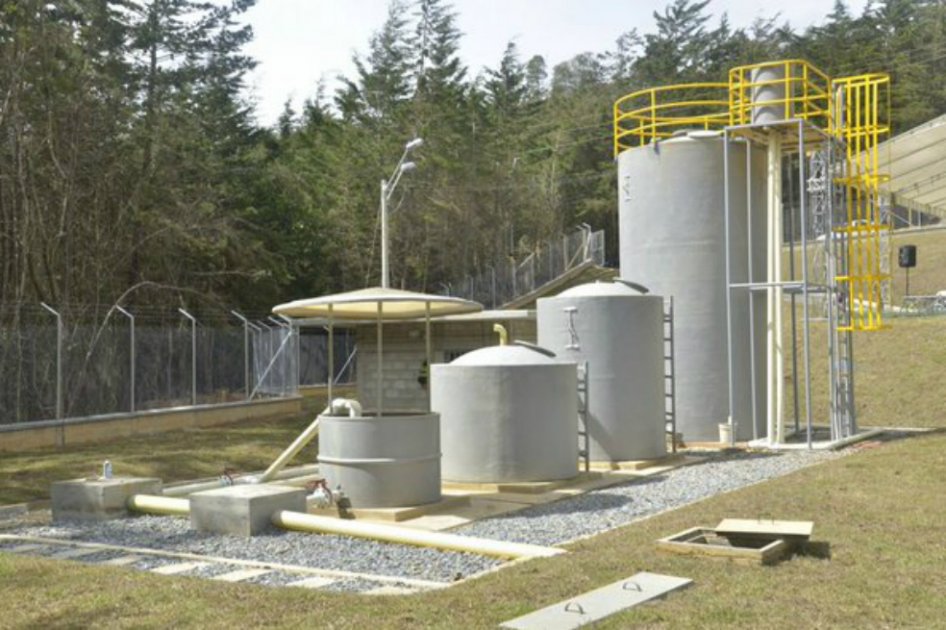 Entrega del sistema de alcantarillado de agua residual. / Foto: Aníbal Gaviria.