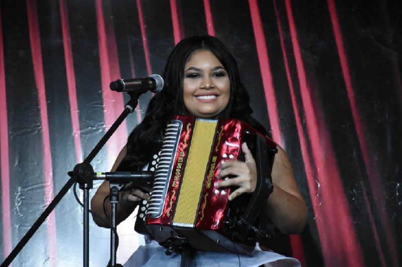 Jeimy Arrieta, una acordeonera de festivales