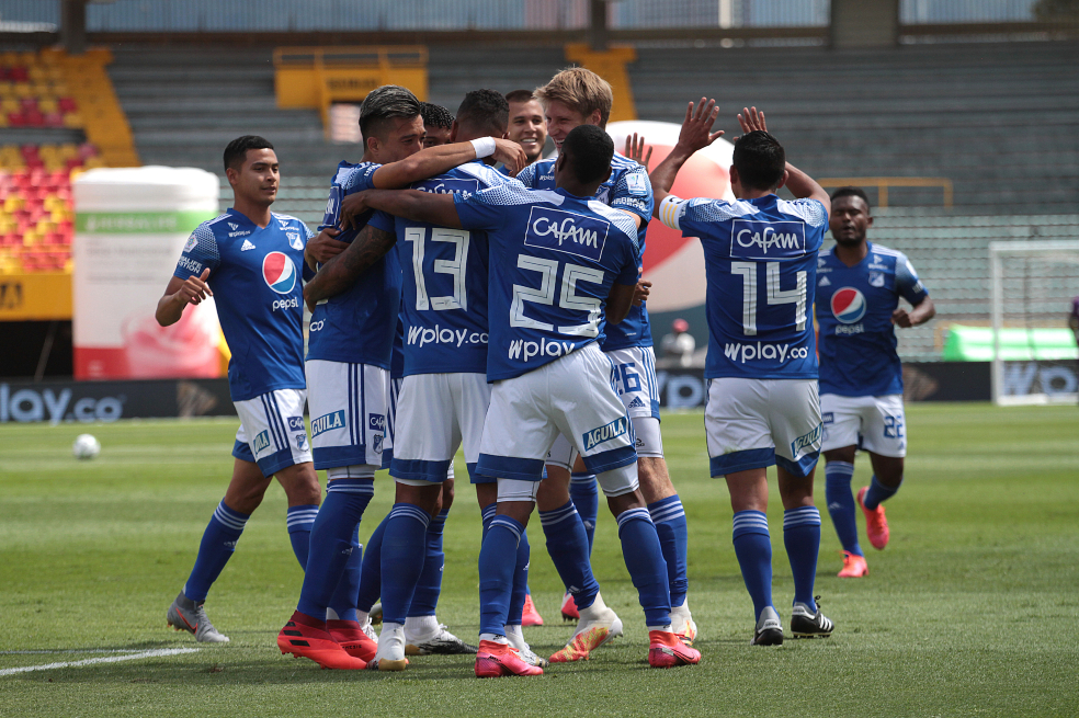 Guarín marcó su primer gol con Millonarios en la victoria sobre Pereira