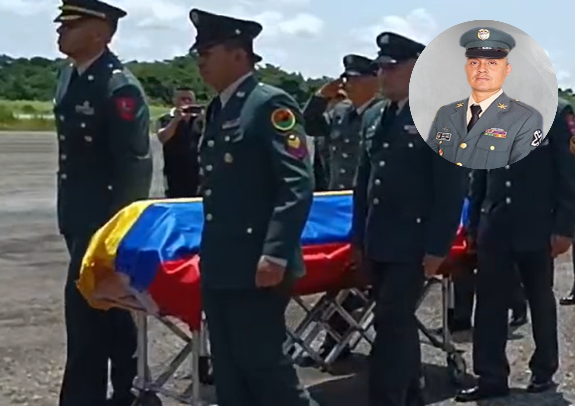 Atentado Arauca: trasladan el cuerpo del sargento Fabio Zúñiga a Popayán