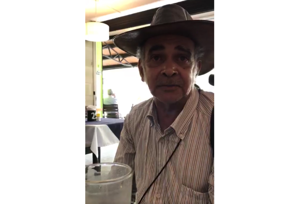 Don José, mil disculpas por la discriminación