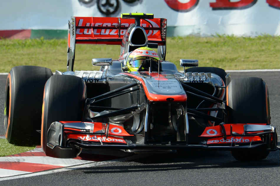 Sergio Pérez, piloto mexicano de McLaren.