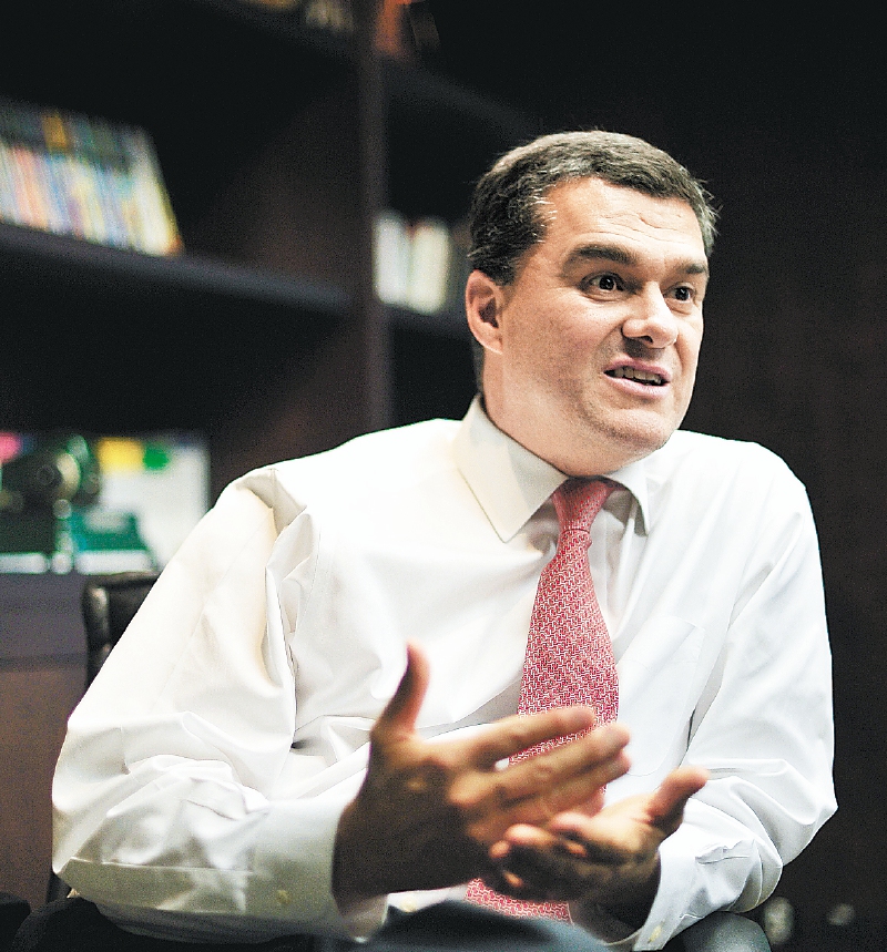 Carlos Raúl Yepes, expresidente de Bancolombia. / Luis Ángel
