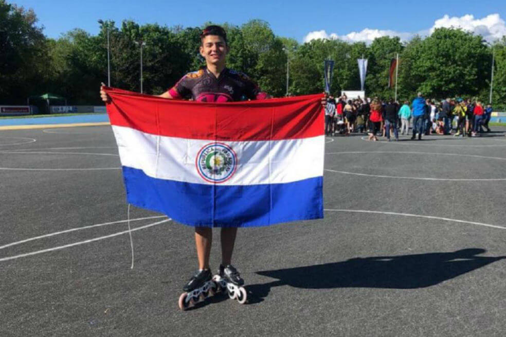 Patinador colombiano ganó prueba virtual de ciclismo
