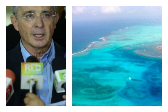 Uribe pide al Gobierno no aceptar competencia de Corte de La Haya