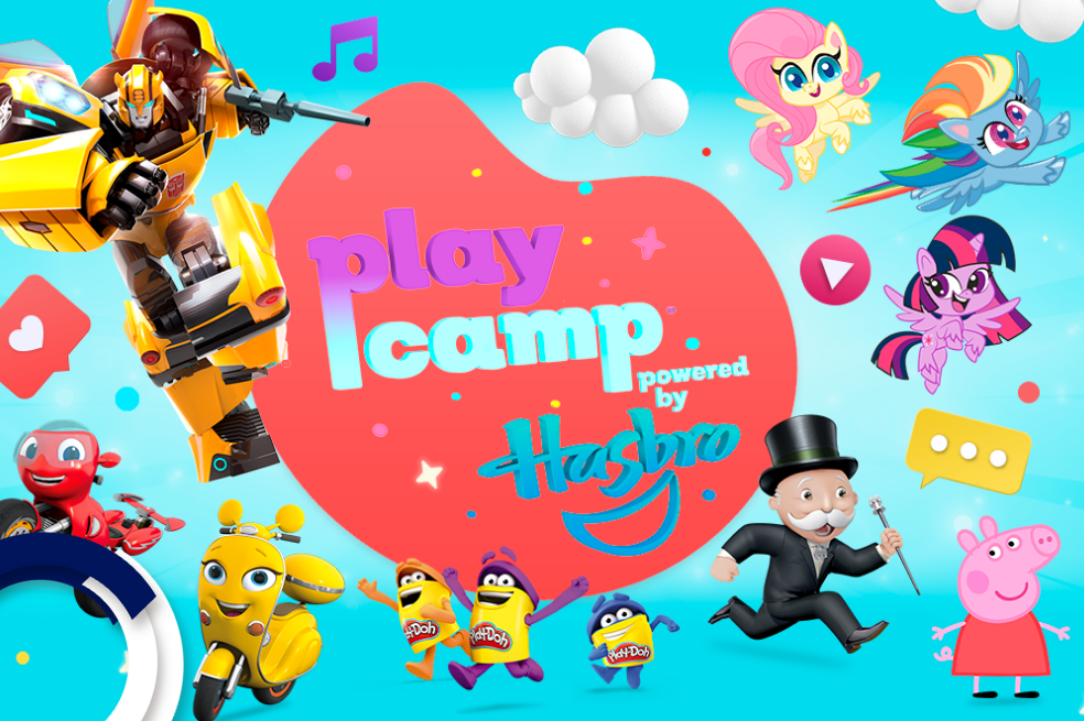 PlayCamp powered by Hasbro: el campamento virtual para niños