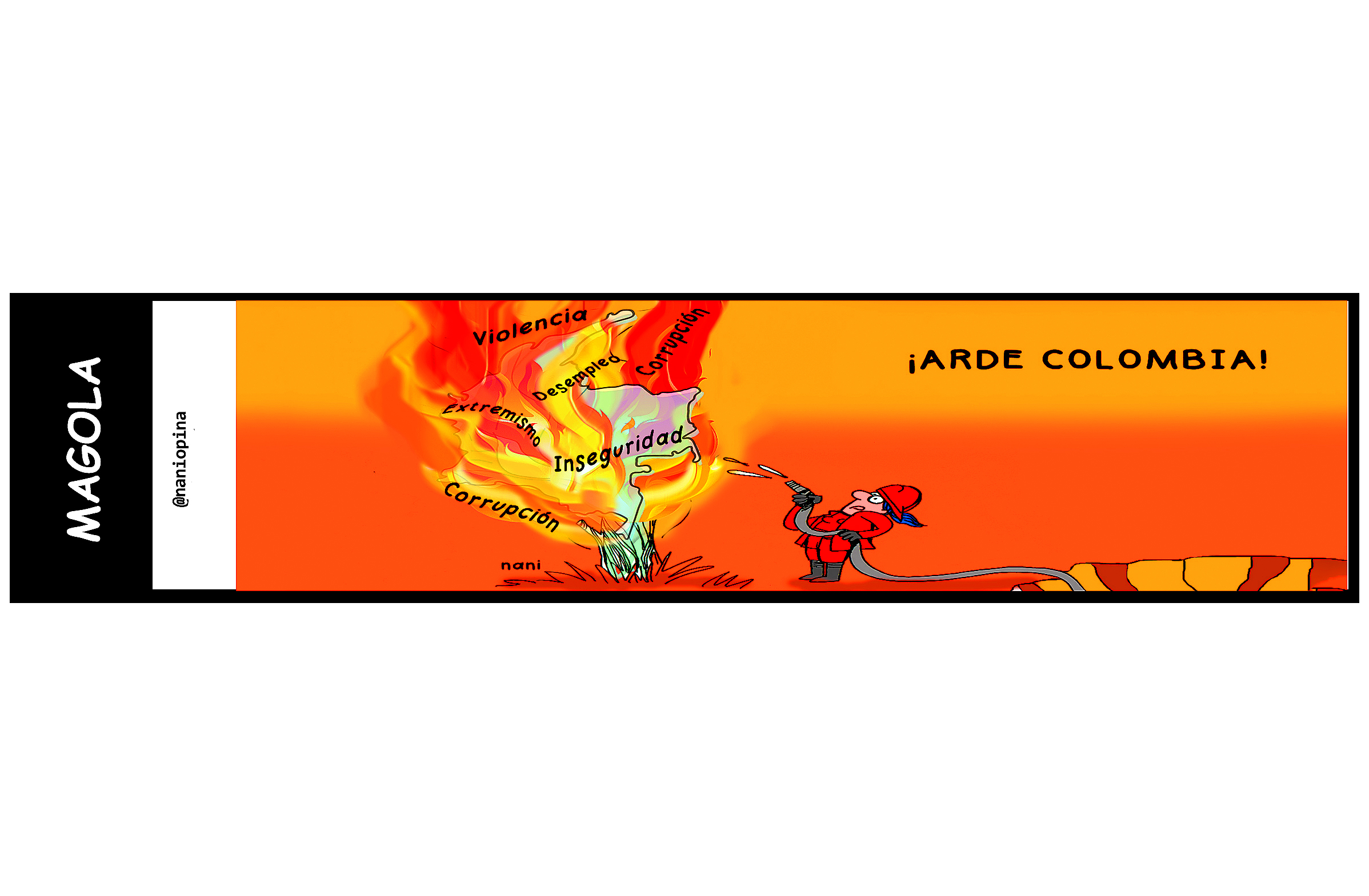 Arde Colombia