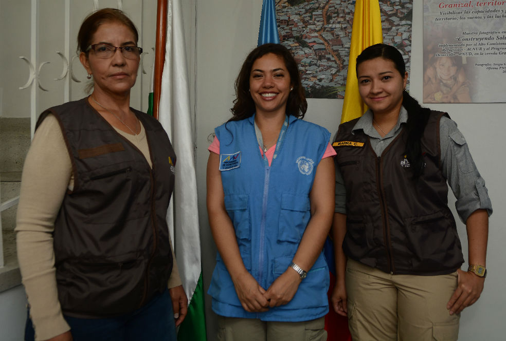 Las mujeres que manejan las riendas del proceso de verificación en Antioquia